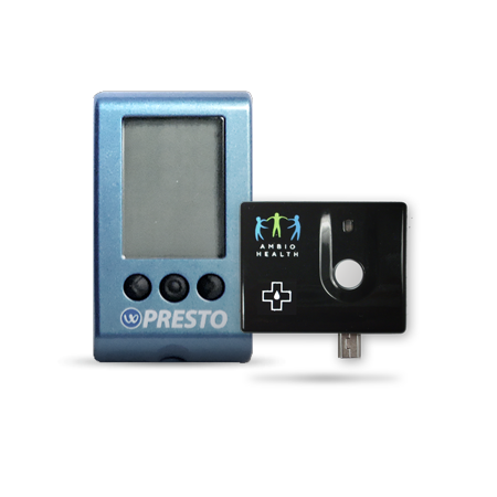 Presto Blood Glucose Monitor (incl. Wireless Connector)